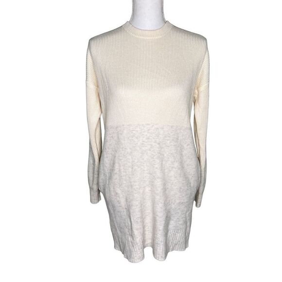 Lululemon Restful Intention sweater in cream and gray - Picture 1 of 13
